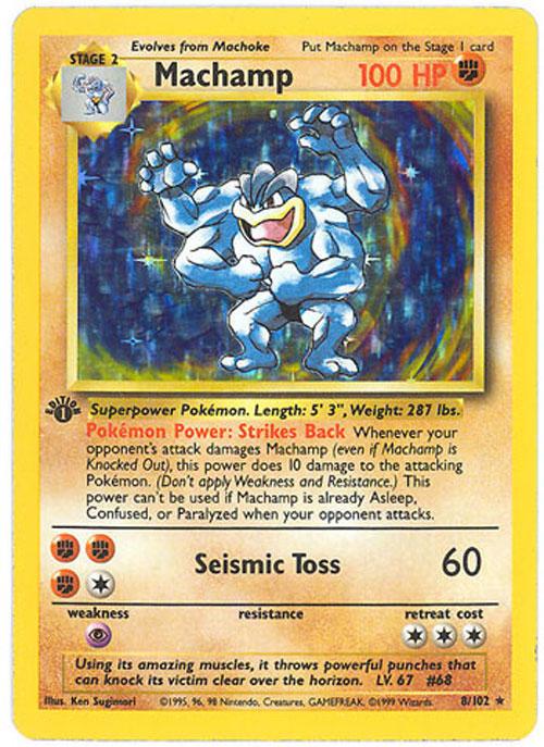 Machamp [1st Edition] | Ungraded | Pokemon Base Set