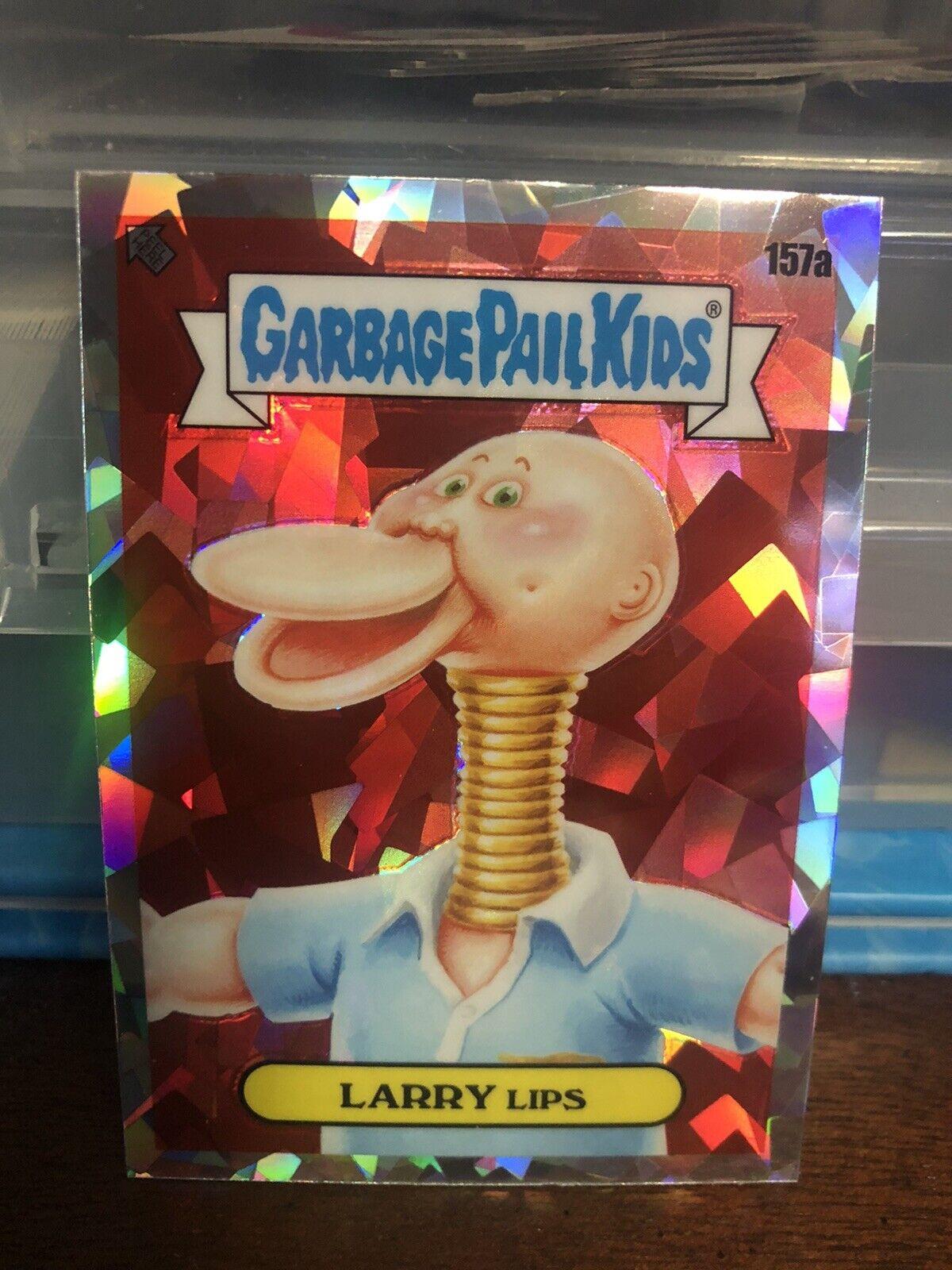 LARRY LIPS [Atomic] #157a 2021 Garbage Pail Kids Chrome