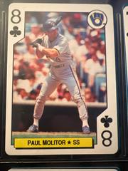 Paul Molitor [8 of Clubs] Baseball Cards 1992 U.S. Playing Card All Stars Prices