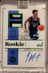 Ja Morant [Jersey Autograph Green] #201 Basketball Cards 2019 Panini Encased Prices