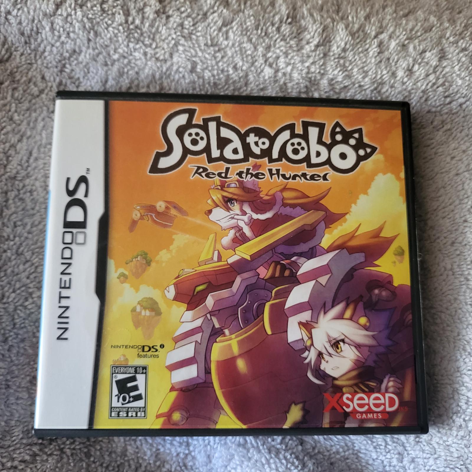 Solatorobo Red The Hunter Item, Box, and Manual Nintendo DS