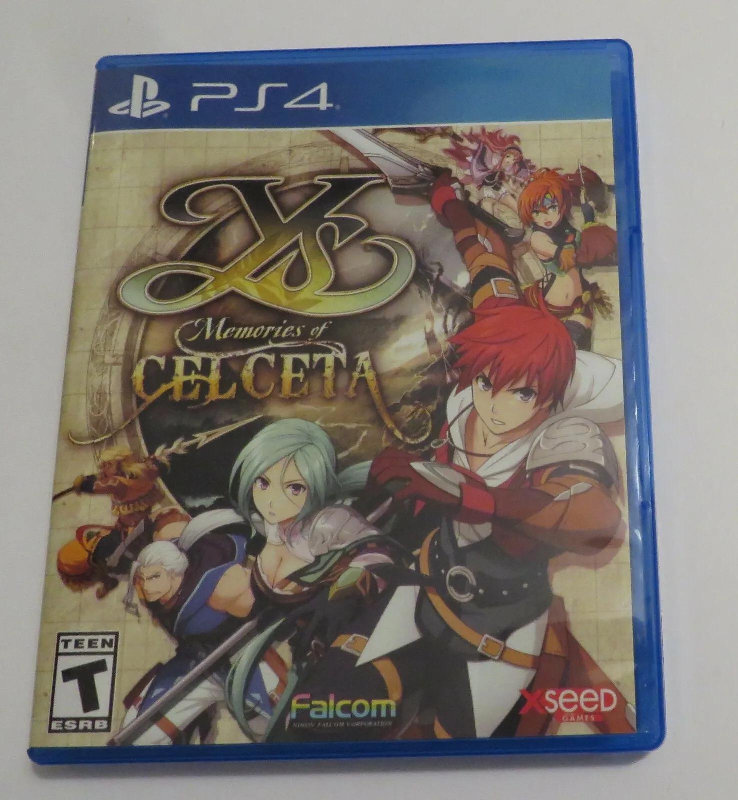 Jeu Ys: Memories Of Celceta Pour PlayStation 4 (PS4) - Neuf Sous Blister