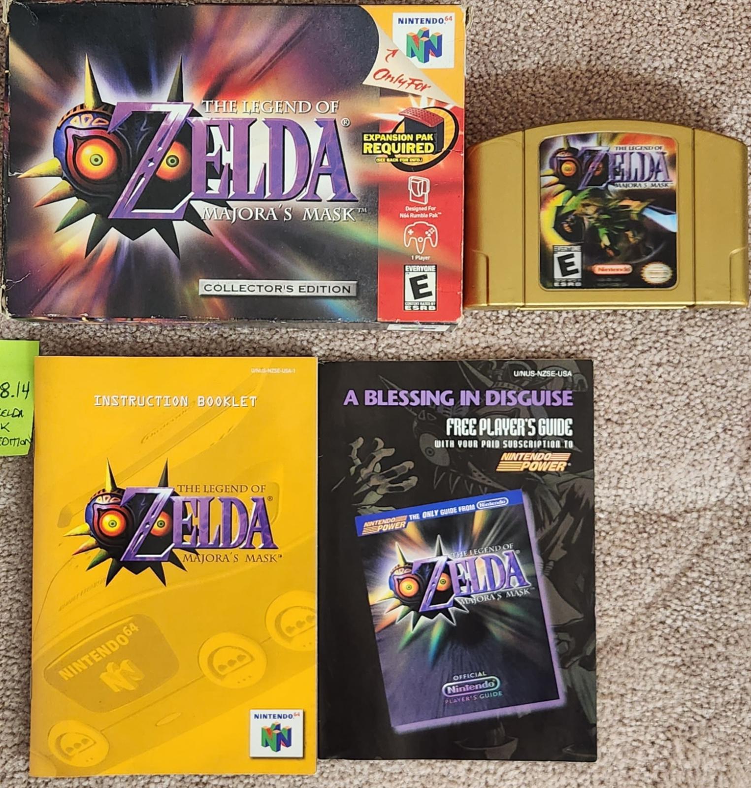 Zelda Majora's Mask [Collector's Edition] | Item, Box, and Manual ...