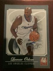 Lamar Odom Basketball Cards 2012 Panini Elite Prices