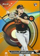 Gunnar Henderson [Orange] #100 Baseball Cards 2023 Topps Finest Prices
