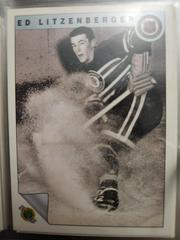 Ed Litzenberger #58 Hockey Cards 1991 Ultimate Original Six Prices