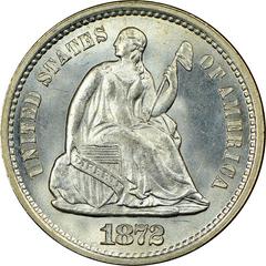 1872 S [ABOVE BOW] Coins Seated Liberty Half Dime Prices