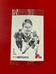 Pat Price Hockey Cards 1986 Kraft Drawings Prices