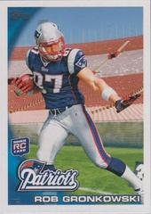 Rob Gronkowski [Cutting to His Right] #148 Football Cards 2010 Topps Prices