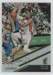 Dwyane Wade [Silver] #15 Basketball Cards 2018 Panini Prizm Go Hard or Go Home Prices