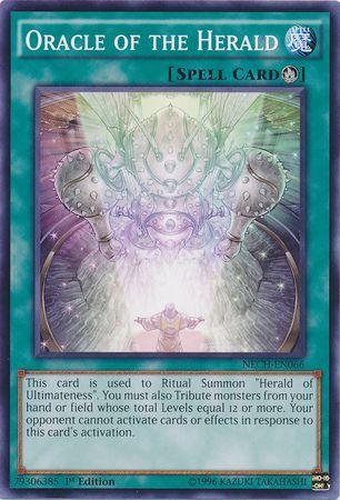 Oracle of the Herald [1st Edition] NECH-EN066 YuGiOh The New Challengers