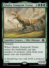 Ghalta, Stampede Tyrant #185 Magic Lost Caverns of Ixalan Prices
