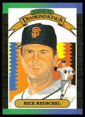 Rick Reuschel [Diamond Kings] #11 Baseball Cards 1989 Donruss Prices