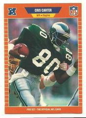 Cris Carter #314 Football Cards 1989 Pro Set Prices