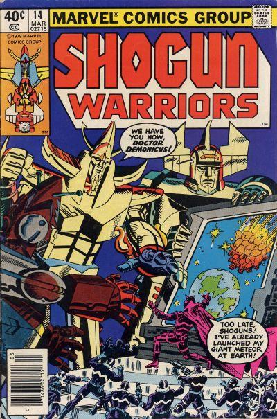 Shogun Warriors [Newsstand] #14 (1980) Comic Books Shogun Warriors