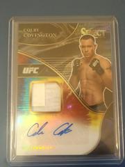 Colby Covington [Tie Dye Prizms] #SG-CCV Ufc Cards 2021 Panini Select UFC Signatures Prices