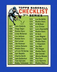 Checklist 507-587 [Correct Numbering on Back] #517 Baseball Cards 1964 Topps Prices