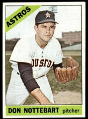 Don Nottebart #21 Baseball Cards 1966 Topps Prices