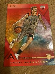 Lauri Markkanen [Red] Basketball Cards 2017 Panini Ascension Prices