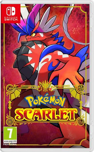 Pokemon Scarlet Cover Art