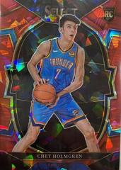 Chet Holmgren [Red Ice] #83 Basketball Cards 2022 Panini Select Prices