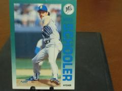 Mike Schooler #292 Baseball Cards 1992 Fleer Prices