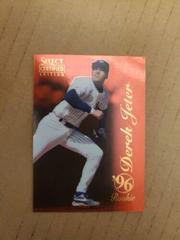 Derek Jeter [Mirror Red] Baseball Cards 1996 Select Certified Prices