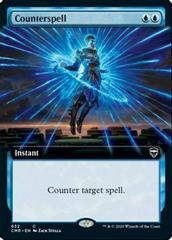 Counterspell [Extended Art] Magic Commander Legends Prices