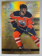 Connor McDavid [Gold] #S28 Hockey Cards 2019 SP Authentic Spectrum FX Prices
