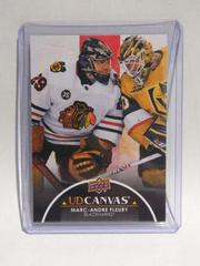 Marc Andre Fleury [Black] Hockey Cards 2021 Upper Deck UD Canvas Prices