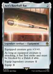 Ace's Baseball Bat [Foil] Magic Doctor Who Prices