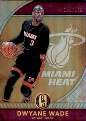 Dwyane Wade [Miami Heat] #108 Basketball Cards 2016 Panini Gold Standard Prices