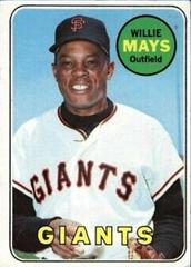 Willie Mays Baseball Cards 1969 Topps Prices