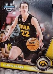 Caitlin Clark #34 Basketball Cards 2023 Bowman Chrome University Prices