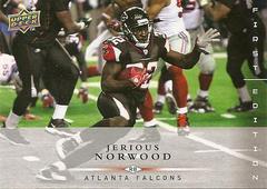 Jerious Norwood Football Cards 2008 Upper Deck First Edition Prices