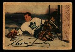 Harry Lumley Hockey Cards 1953 Parkhurst Prices