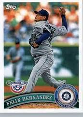 Felix Hernandez #169 Baseball Cards 2011 Topps Opening Day Prices