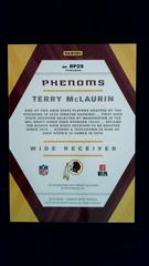 Back | Terry McLaurin Football Cards 2019 Donruss Optic Rookie Phenoms