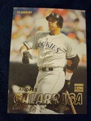 Andres Galarraga Fleer97 Baseball Cards 1997 Fleer Tiffany Prices