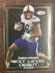 Dalton Kincaid #NLD-7 Football Cards 2023 Sage Artistry Next Level Debut Prices