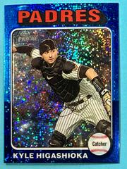 Kyle Higashioka [Blue Sparkle Refractor] #10 Baseball Cards 2024 Topps Heritage Chrome Prices