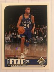 Hubert Davis [Choice Reserve] Basketball Cards 1998 UD Choice Prices