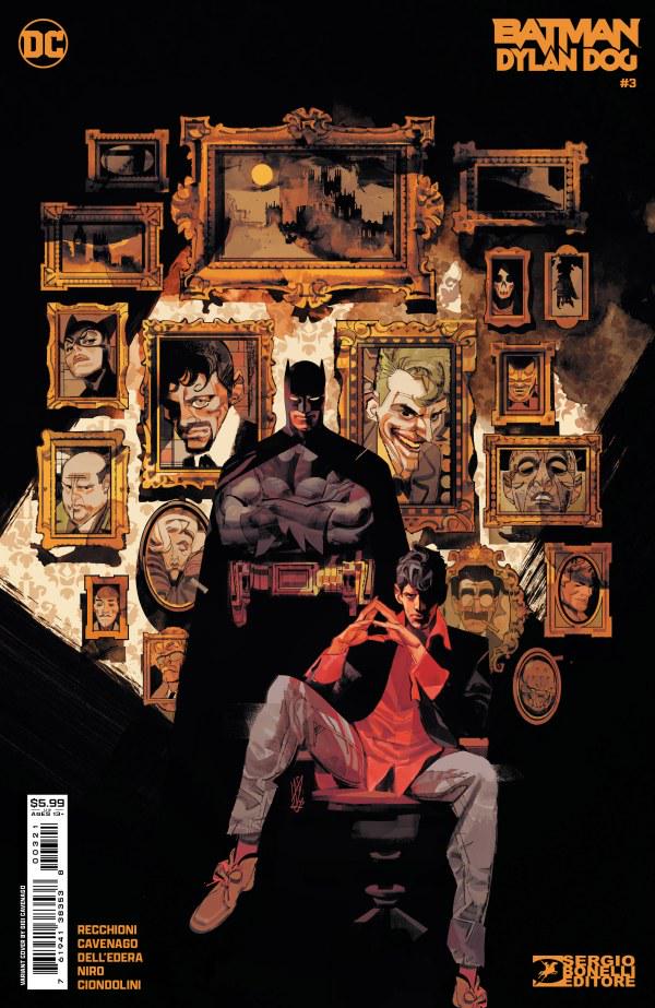 Batman / Dylan Dog [Cavenago] #3 (2024) Comic Books Batman / Dylan Dog