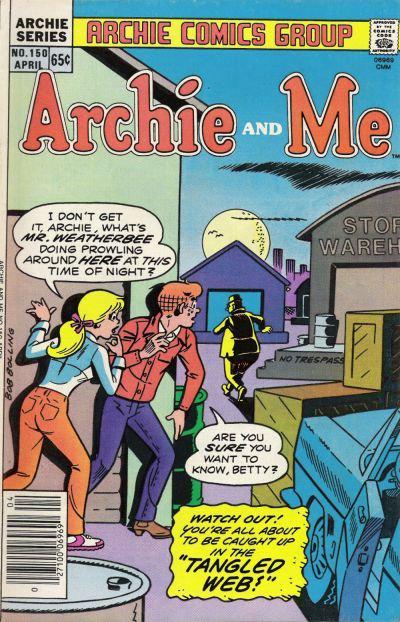 Archie and Me #150 (1985) Comic Books Archie and Me