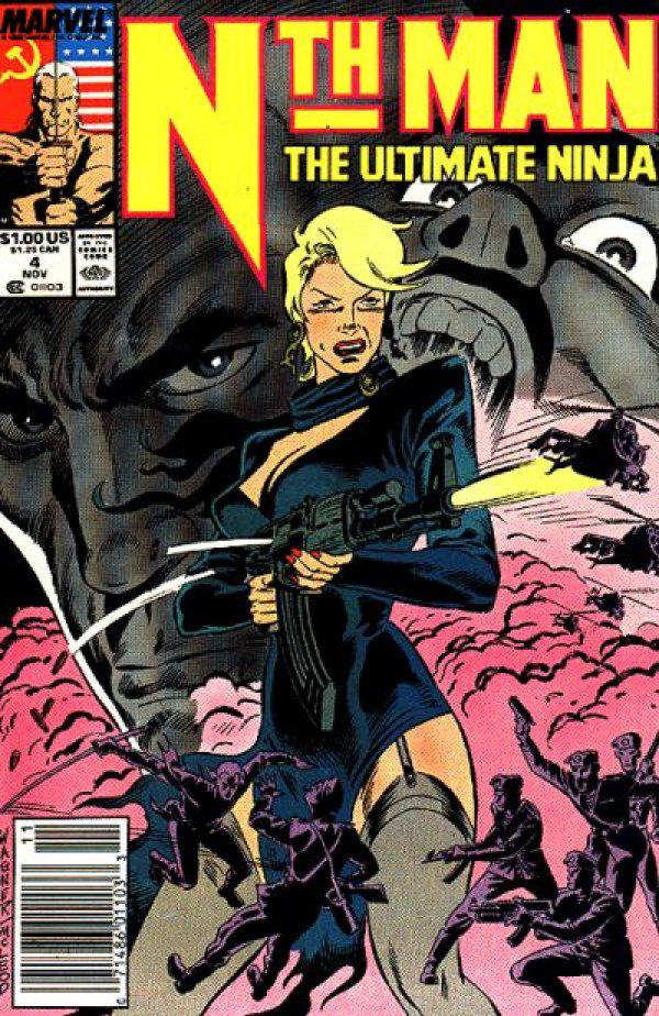 Nth Man [Newsstand] #4 (1989) Comic Books Nth Man