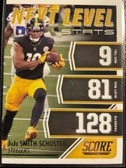 JuJu Smith-Schuster Football Cards 2021 Panini Score Next Level Stats Prices