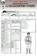 Dungeons & Dragons: A Darkened Wish [Character Sheet] #4 (2020) Comic Books Dungeons & Dragons: A Darkened Wish Prices