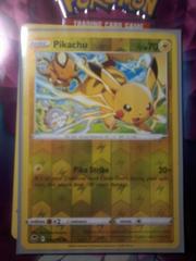 Pikachu #49 Reverse Holo | Pikachu [Reverse Holo] Pokemon Silver Tempest