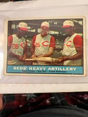 Reds' Heavy Artillery #25 Baseball Cards 1961 Topps Prices