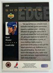 Backside | Mark Messier Hockey Cards 1994 Upper Deck